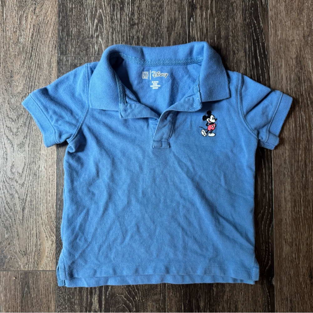 NWOT Baby Gap Disney Short Sleeve Polo, 3T